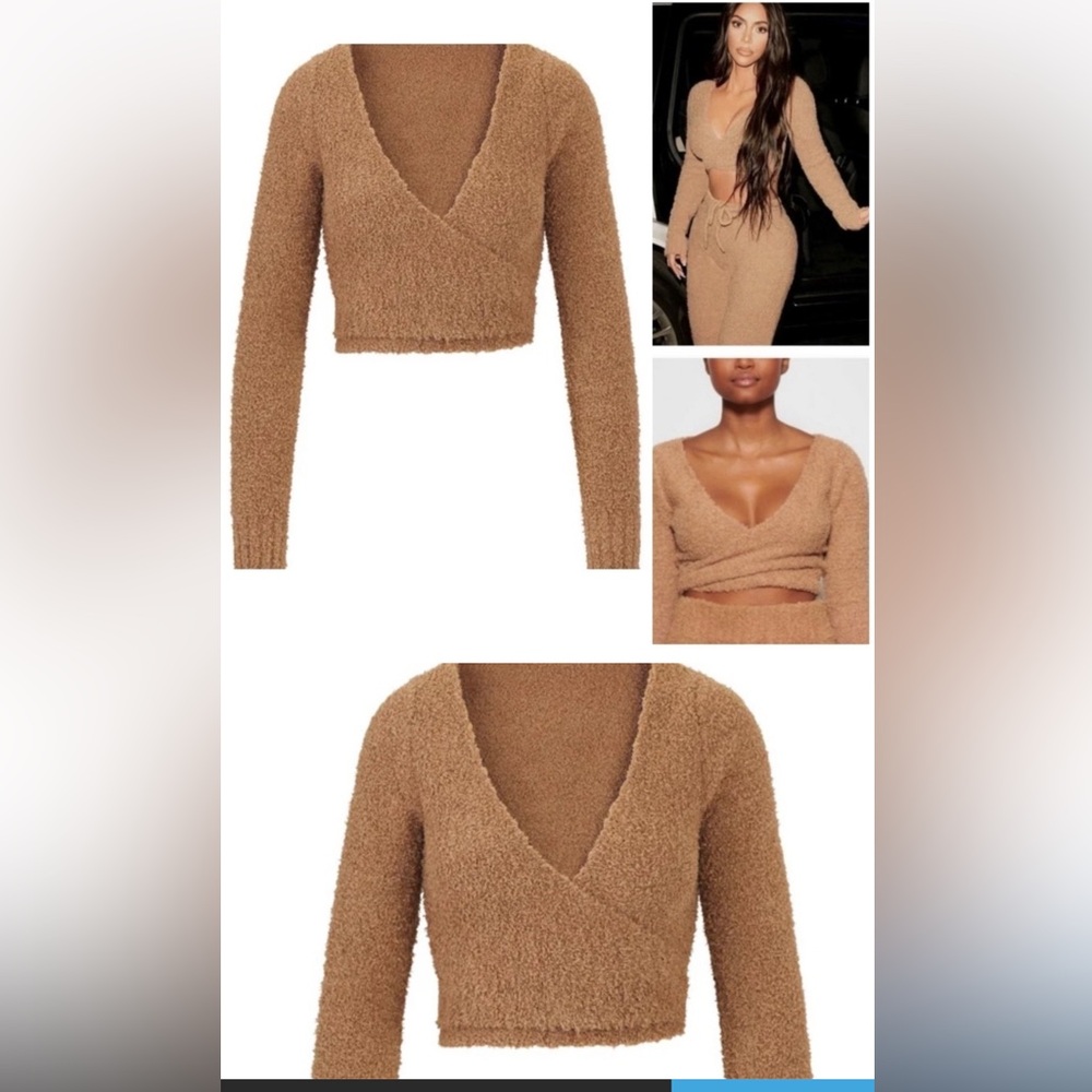 SKIMS Cozy  Wrap Sweater